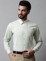 Thumbnail for Jainish Men's Light-Green Cotton Classic Formal Shirt - Distacart
