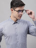 Jainish Men's Grey Micro Checked Formal Shirt - Distacart