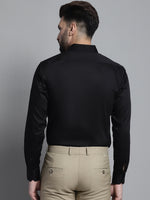Thumbnail for Jainish Men's Cotton Solid Formal Shirt - Black - Distacart