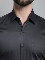 Thumbnail for Jainish Men's Cotton Solid Formal Shirt - Olive - Distacart