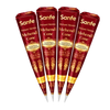 Image 1 of Pack of 4 for the product Sanfe Instant Henna Mehendi Cone