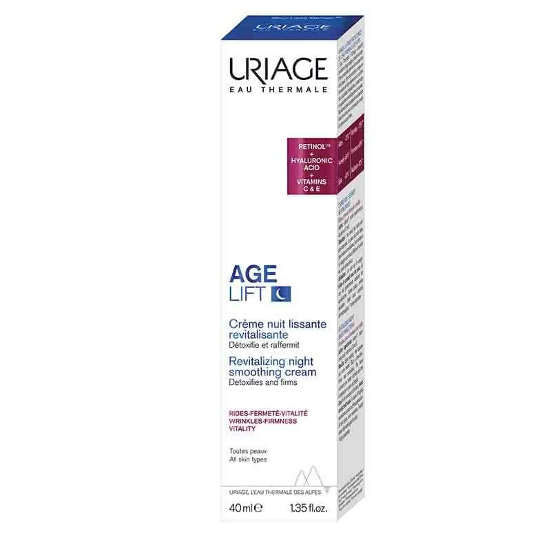 Uriage Age Lift Revitalizing Night Smoothing Cream - Distacart