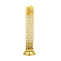 Thumbnail for Shubhkart Nitya Brass Crystal Incense Holder - Distacart