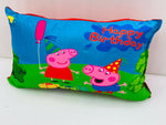 Thumbnail for Unique Fashion Microfibre Filled Cushion For Kids - Happy Bday Peppa Pig - Distacart