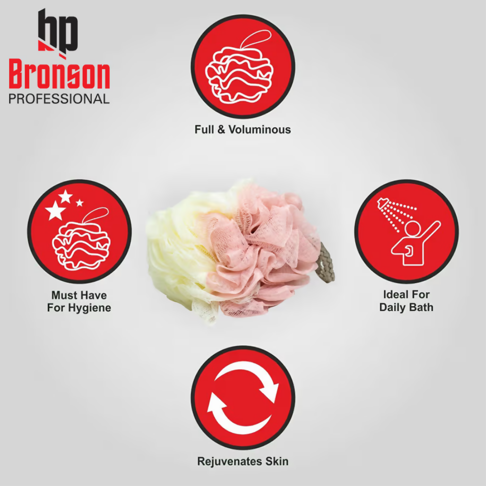 Bronson Professional Premium Bath Sponge Loofah Big Round - Dista