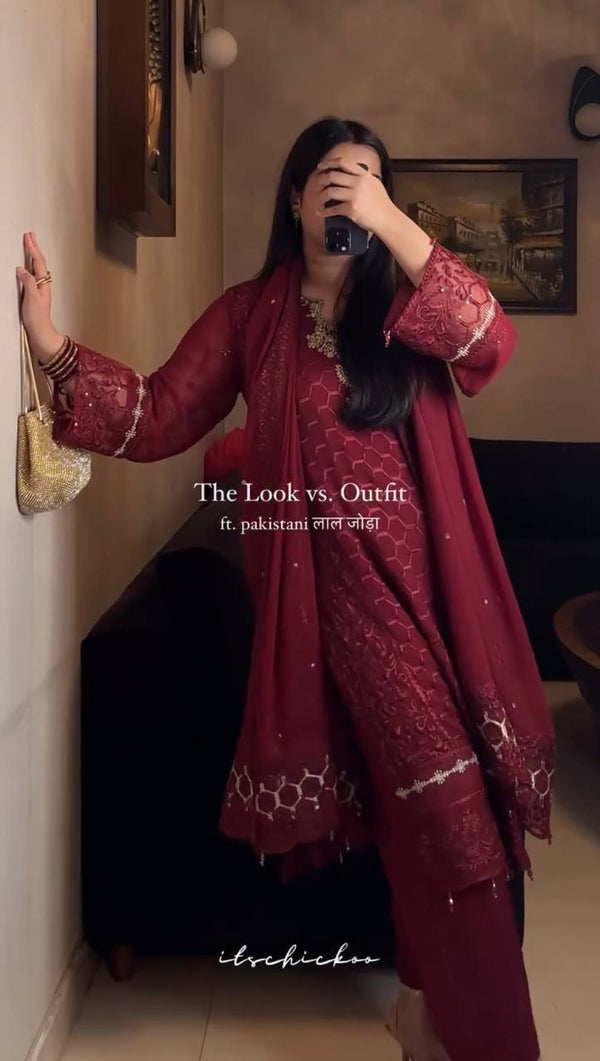 SIE Party Special Heavy Faux Georgette Salwar Kameez