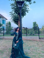 Thumbnail for SIE Traditional Design Party Wear Heavy Faux Georgette Salwar Kameez