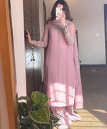 Thumbnail for SIE Gorgeous Color Wedding Special Faux Georgette Salwar Suit