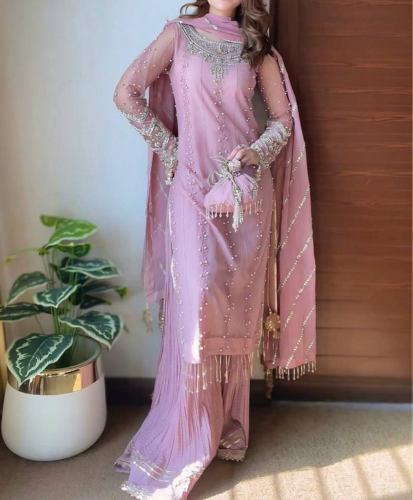 SIE Gorgeous Color Wedding Special Faux Georgette Salwar Suit