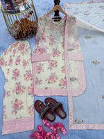 Thumbnail for SIE Each Party& Occasion Special Faux Georgette Fabric Anarkali Dress