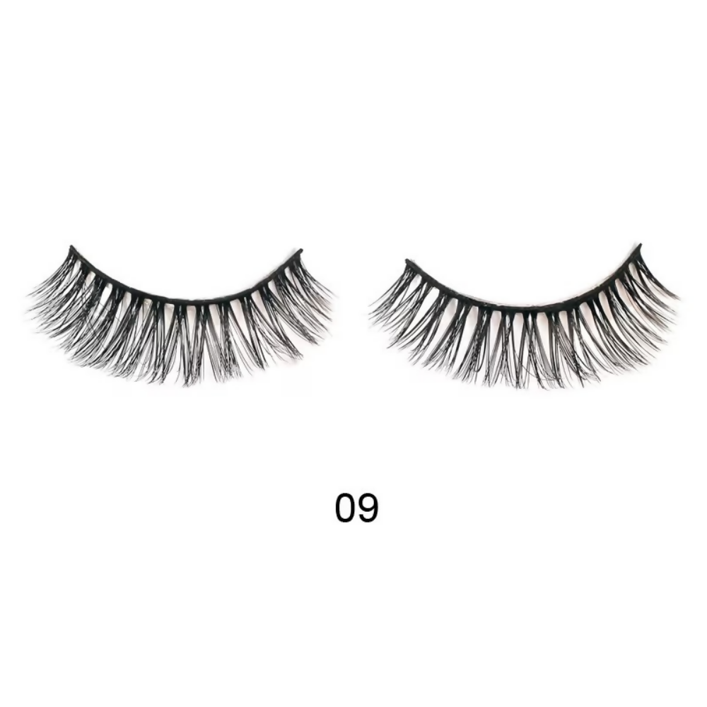 Bronson Professional 3D Effect Long and Natural Look False Eyelashes - 09 - Dista
