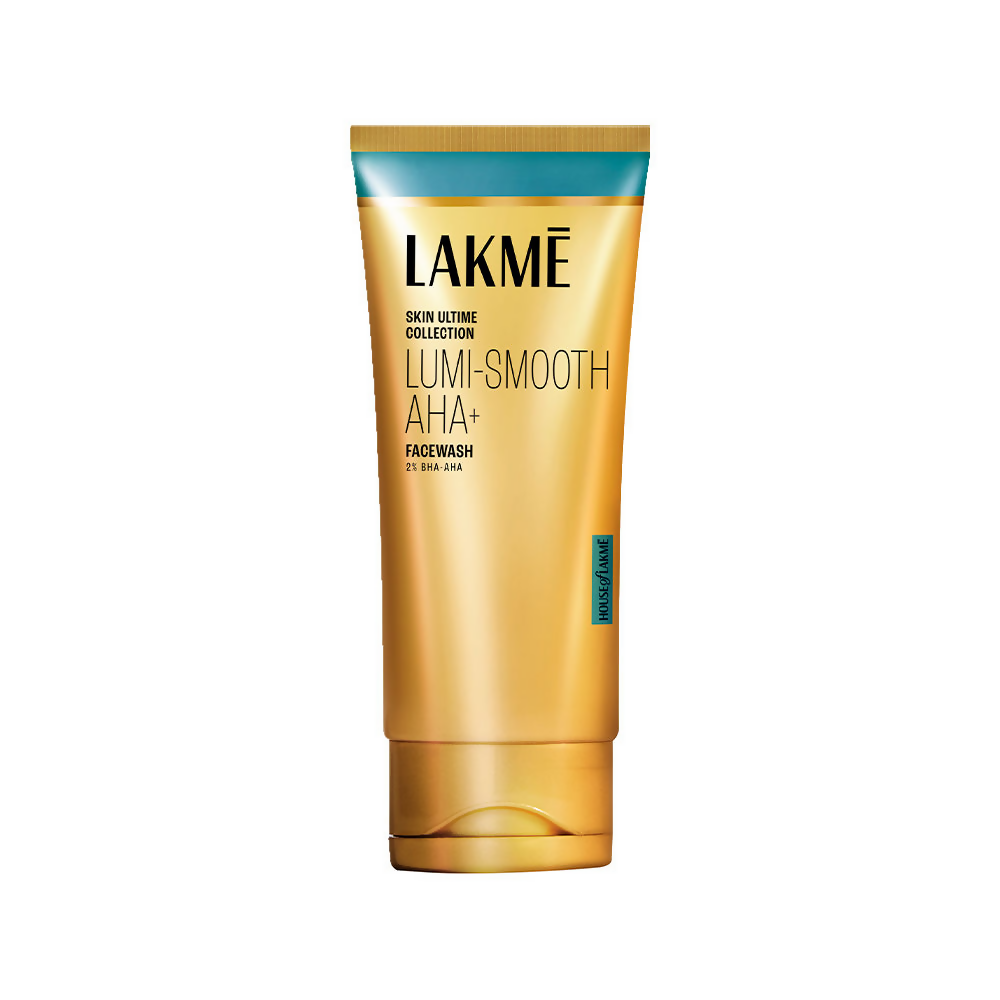 Lakme Lumi-Smooth AHA+ Face Wash With 2% Salicylic Acid-Lactic Acid - Distacart
