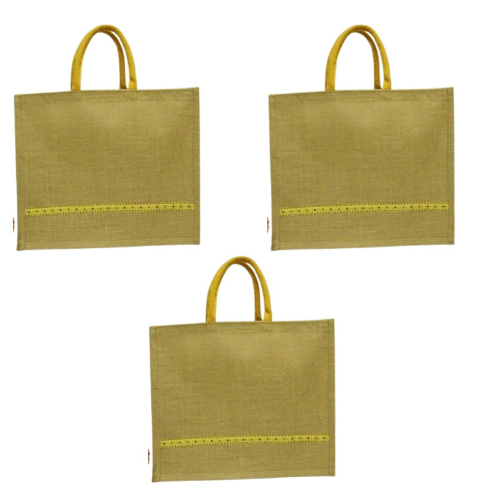 Natural Color Grocery Jute Bag - Distacart