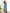 Lorenvalley Fashion Women Pure Soft Georgette Padding Fabric Fully Flair Anarkali Pant With Dupatta Set - Blue - Distacart