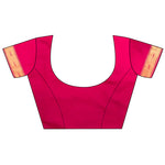 Thumbnail for Joban Fashion Pastel Red Mughal-Inspired Motifs Soft Silk Paithani Saree - Distacart
