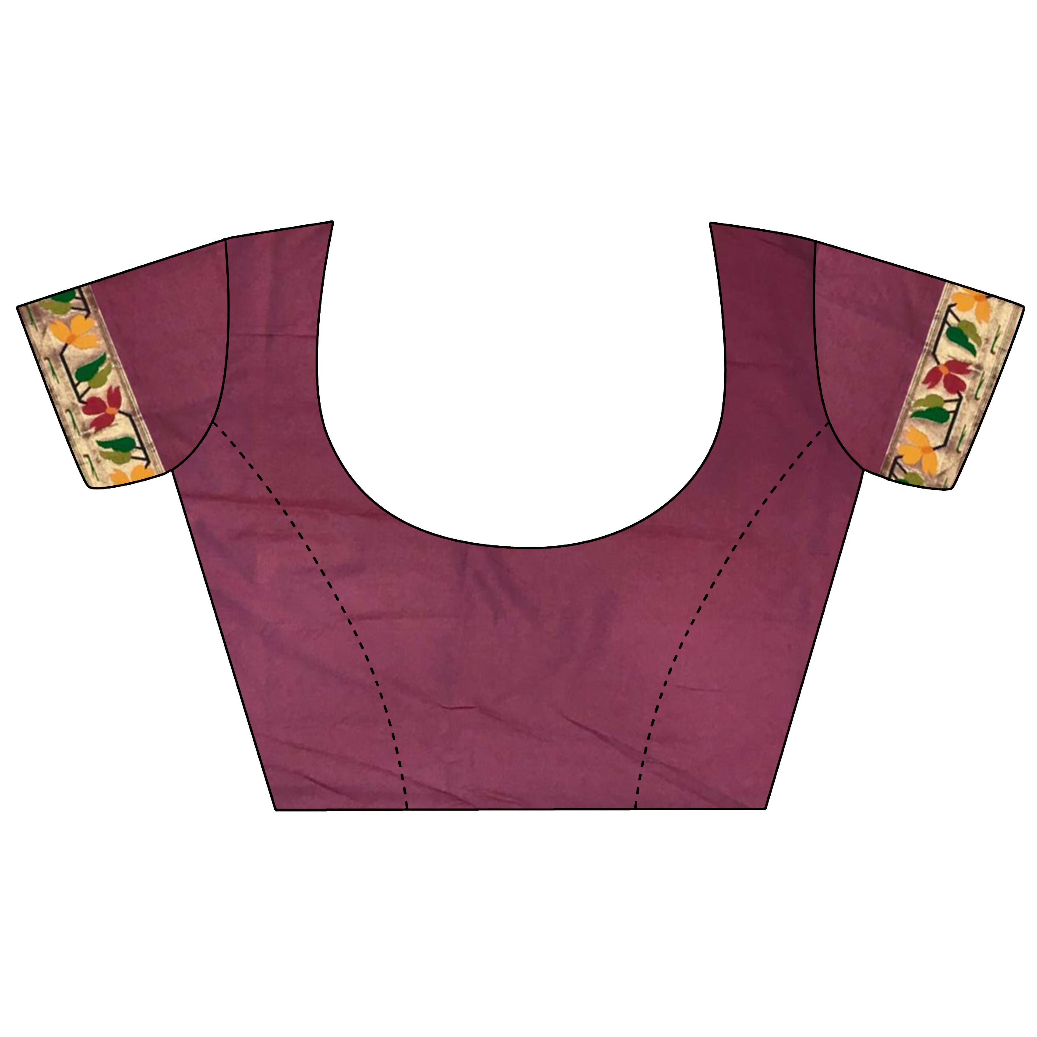 Joban Fashion Cyan Blue Paithani Soft Silk Meenakari Saree