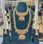 Thumbnail for Jewel City Exquisite Gold-Plated Kundan Bridal Jewelry Set - Traditional Indian Design