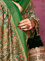 Thumbnail for NOZ2TOZ Women's Tussar Silk Cream Printed Designer Saree With Blouse Piece - Distacart