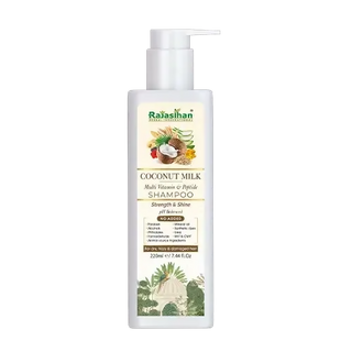 Rajasthan Herbals Coconut Milk Multi Vitamin & Peptide Shampoo