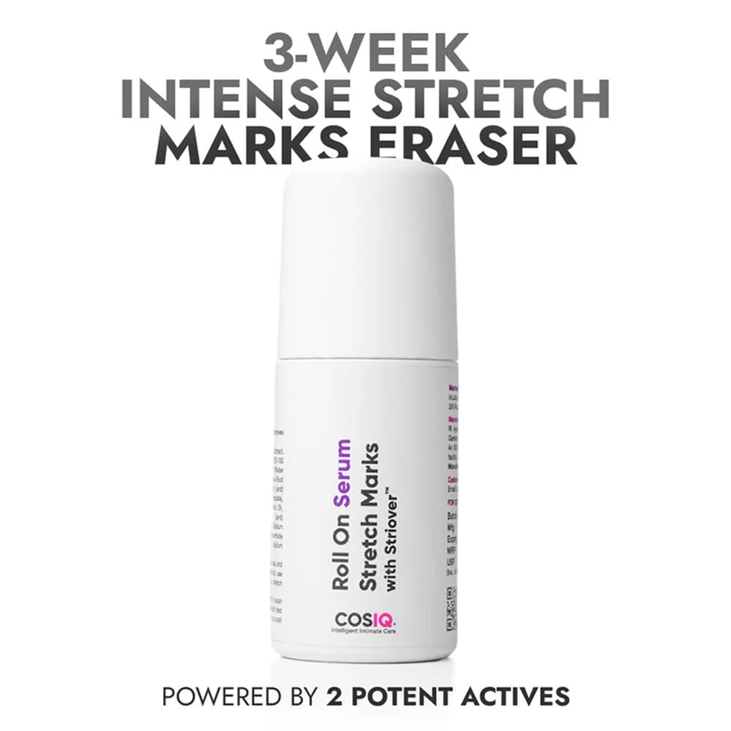 Cos-IQ Stretch Marks Removal Roll-On Serum with Striover - Distacart