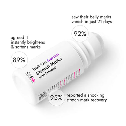 Cos-IQ Stretch Marks Removal Roll-On Serum with Striover - Distacart