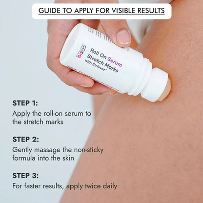 Cos-IQ Stretch Marks Removal Roll-On Serum with Striover - Distacart