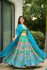 Sonakshi Women's Multicolor Silk Digital Printed Lehenga Choli Set - Distacart