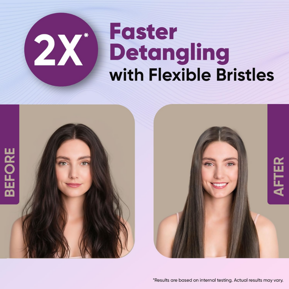 Vega Paddle Hair Brush with Cleaning Comb - Dista