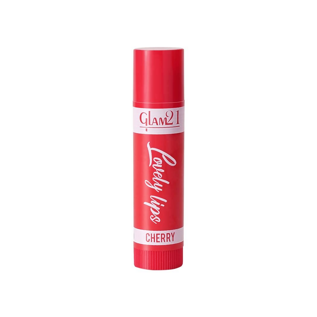 Glam21 Moisturizing Lip Balm Fruit Extract & Infused Active Ingredients - Cherry - Distacart
