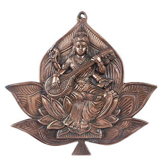 Wall Hanging Goddess Saraswati Idol - Distacart