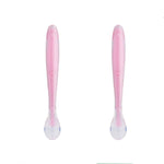 Thumbnail for Safe-O-Kid Soft Tip Silicone Spoon, Pink For Kids Protection