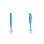 Thumbnail for Safe-O-Kid Soft Tip Silicone Spoon, Blue For Kids Protection