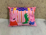 Thumbnail for Unique Fashion Microfibre Filled Cushion For Kids - Peppa Pig Pink - Distacart