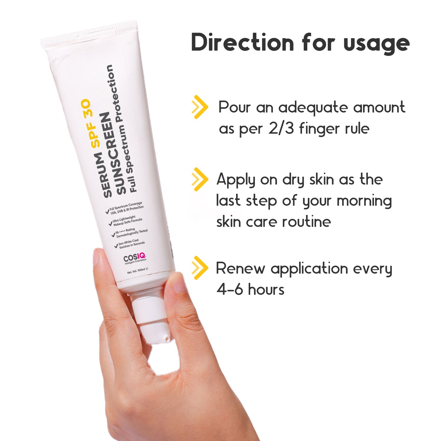 Cos-IQ Daily Use Sunscreen Serum SPF 30 PA++++