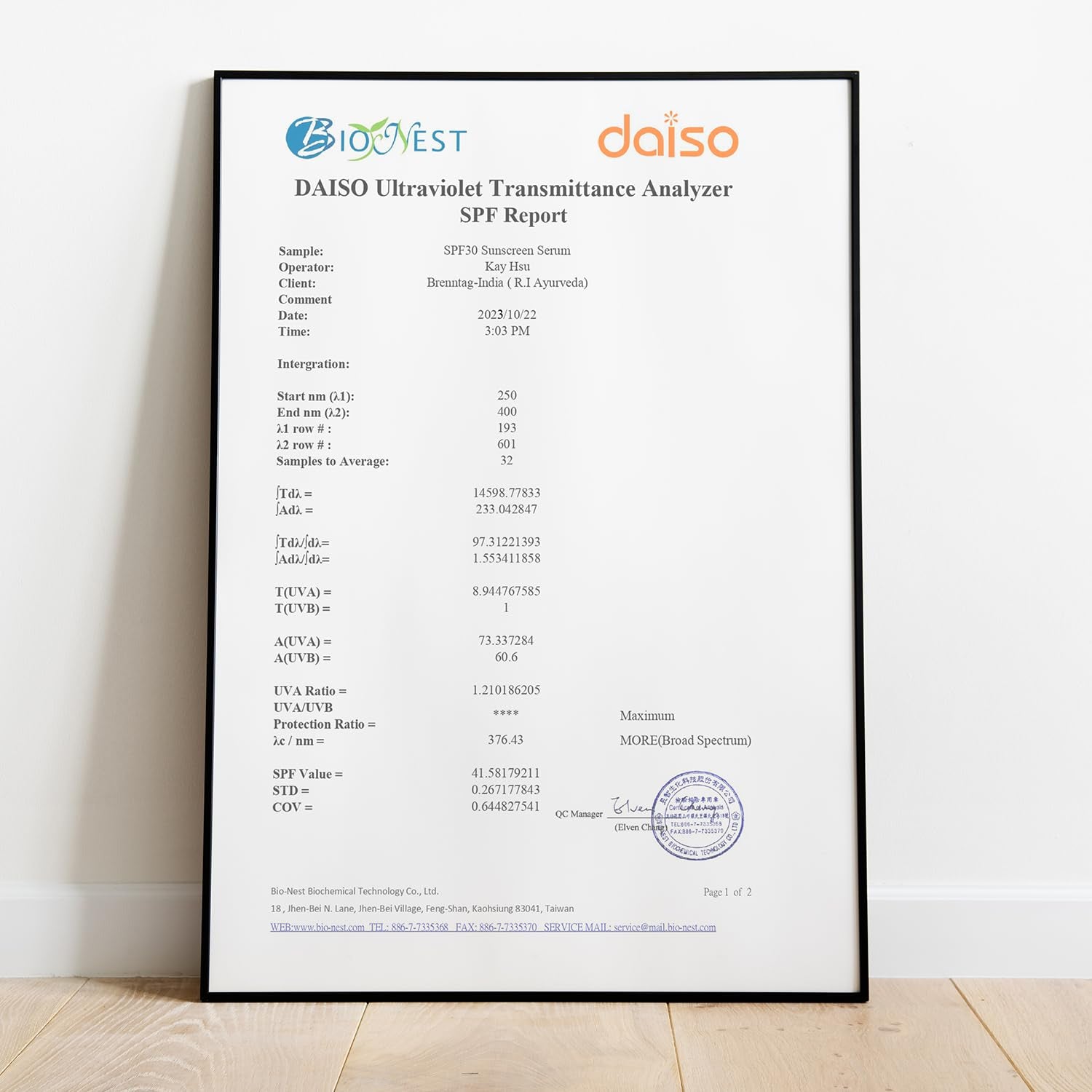 Cos-IQ Daily Use Sunscreen Serum SPF 30 PA++++