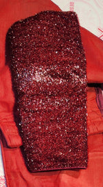 Thumbnail for Kia Fashions Maroon Terry Shine Fabric Readymade Blouse - Distacart