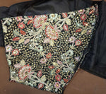 Thumbnail for Kia Fashions Black Georgette Multi Color Emb & Sqn Readymade Blouse - Distacart