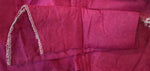 Thumbnail for Kia Fashions Wine Georgette Multi Color Emb & Sqn Readymade Blouse - Distacart