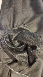 Thumbnail for Kia Fashions Black Shimmer Dual Tone Glitter Fabric Readymade Blouse - Distacart