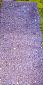 Thumbnail for Kia Fashions Lilac All Over Silver Sequins Readymade Blouse - Distacart