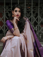 Thumbnail for Anouk Woven Design Zari Banarasi Saree