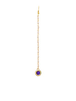 Thumbnail for Ruby Raang Blue Meenakari Kundan Maang Tikka