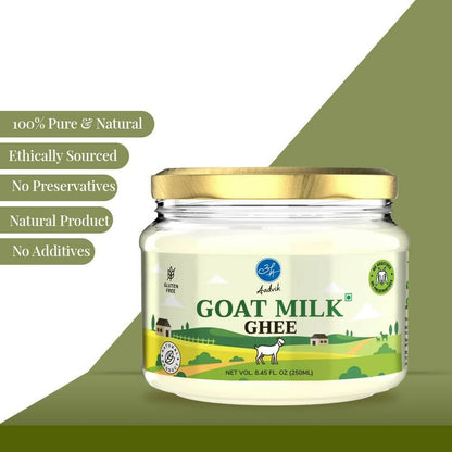 Aadvik A2 Goat Milk Ghee with Ayurvedic Benefits - Distacart