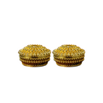 Thumbnail for Sri Rudra Gold Fancy Tray Round Bowl (EAN 8906101491865)