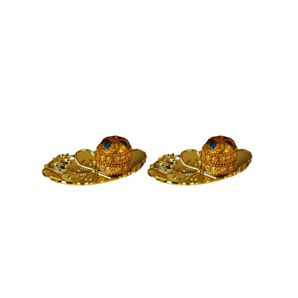 Sri Rudra Decorative Kumkum Haldi Tray (SR 01406)