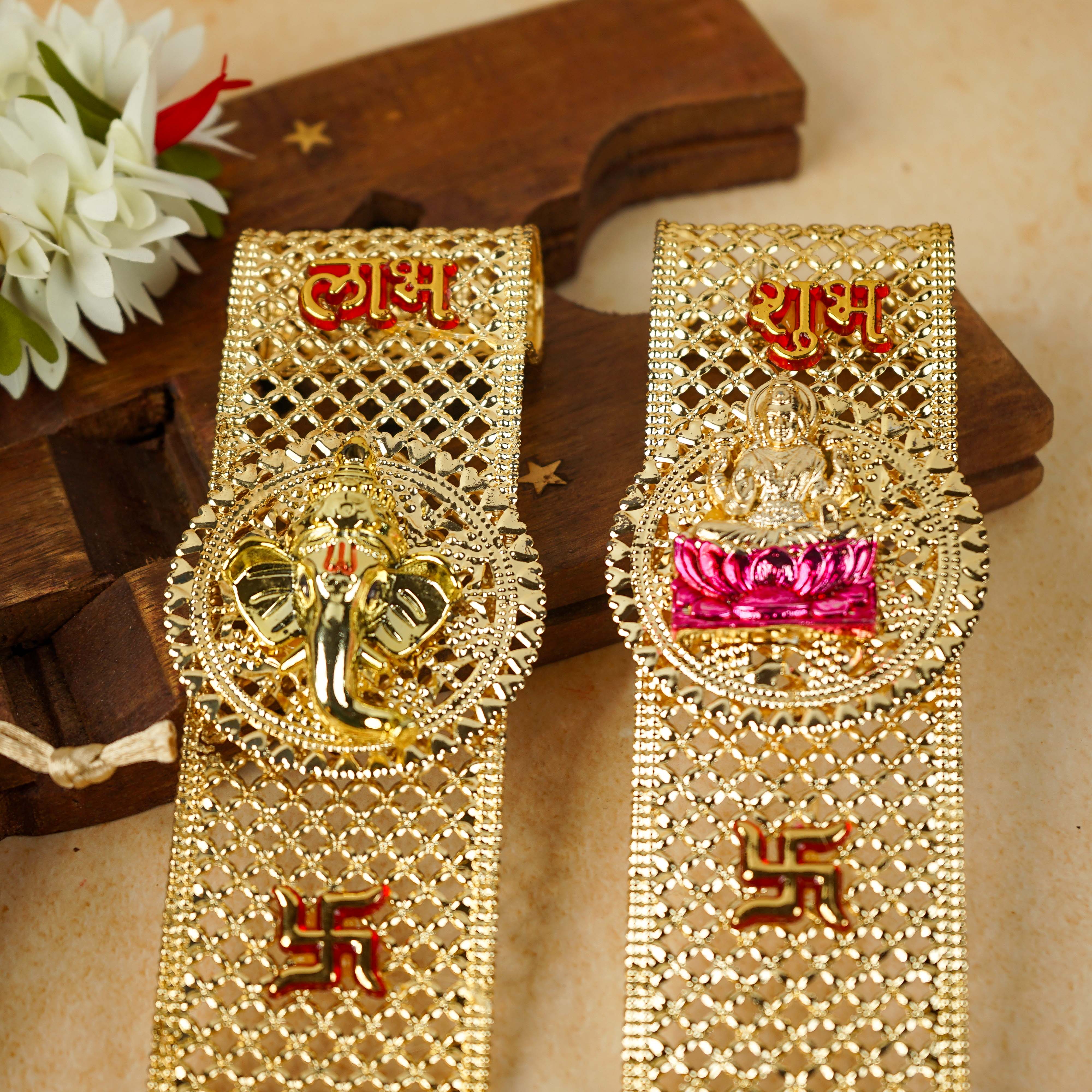 Sri Rudra Shub lab Laxmi & Ganesh (SR 01486) - Distacart