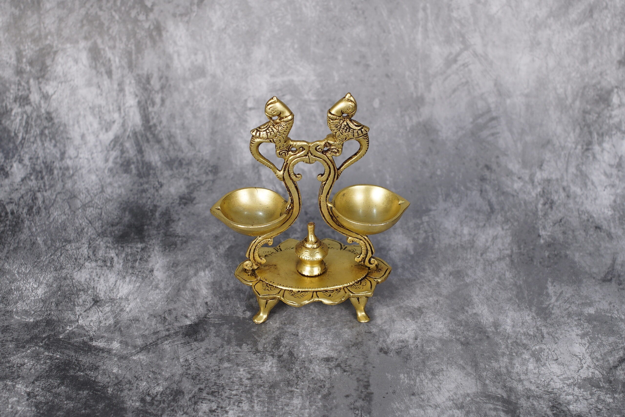 Sri Rudra Double Diyas – SR 02324 - Distacart