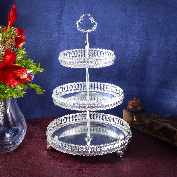 Sri Rudra Silver Tray (SR 00087) - Distacart