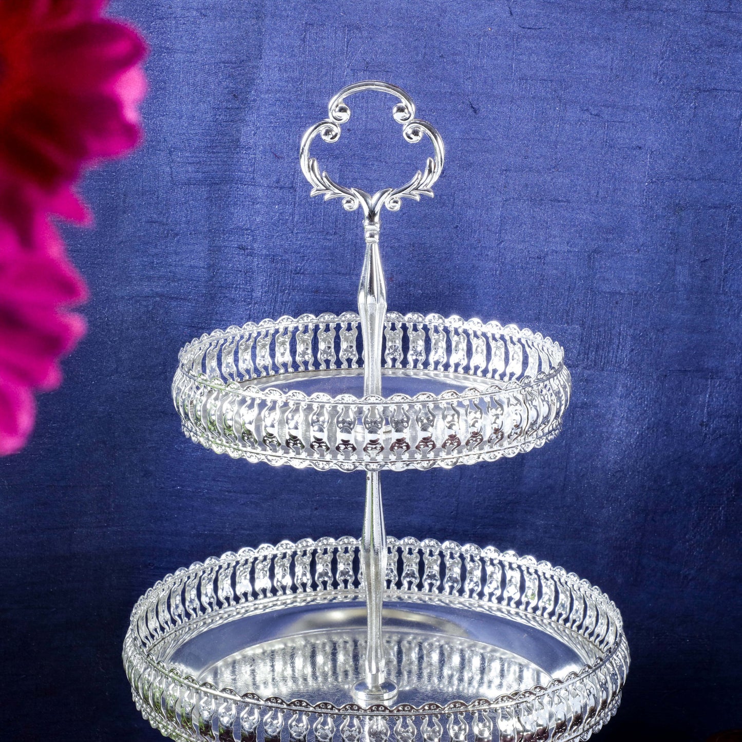 Sri Rudra Silver Tray (SR 00087) - Distacart