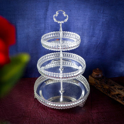 Sri Rudra Silver Tray (SR 00087) - Distacart